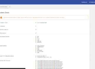 Fix System Issues in Matomo