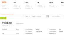 Create a SubDomain using VestaCP