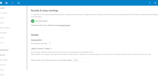 Fix System Issues in Nextcloud