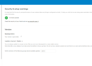Fix System Issues in Nextcloud