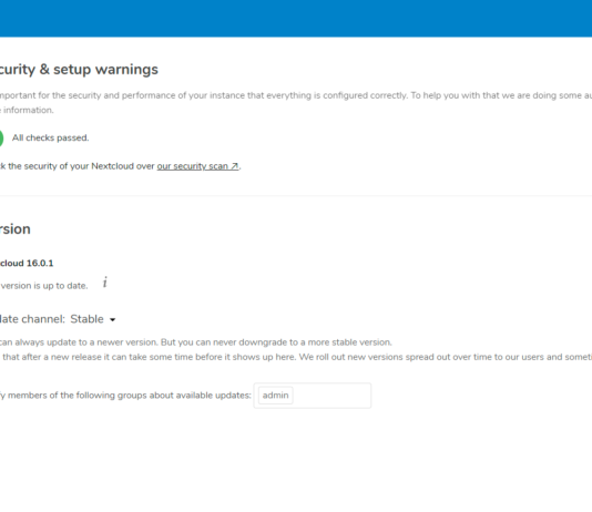 Fix System Issues in Nextcloud
