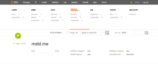 Add a Mail Account using VestaCP