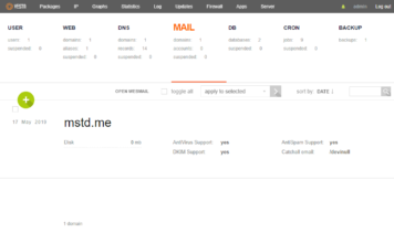 Add a Mail Account using VestaCP