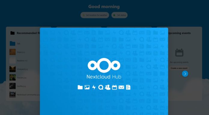 Install Nextcloud 20 using VestaCP Install Nextcloud 20 with VestaCP: welcome screen