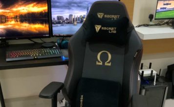 Secretlab OMEGA 2020 Gaming Chair Review Secretlab Omega 2020 Stealth Close up