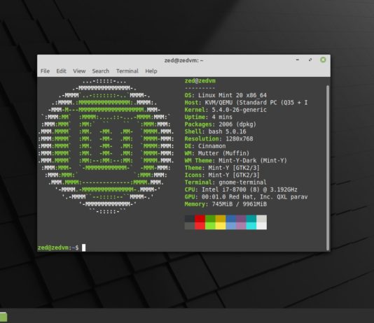 How to install Linux Mint 20 Ulyana linux mint 20 neofetch desktop