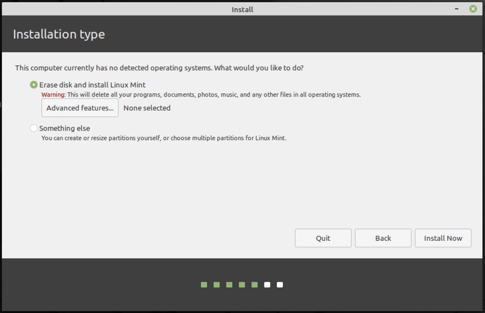 how to install linux mint 20