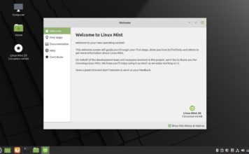 Things to do with a fresh Linux Mint 20 installation linux mint 20 welcome to desktop