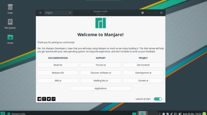 Things to do with a fresh Manjaro 20.2 installation manjaro linux 20.2 welcome to manjaro