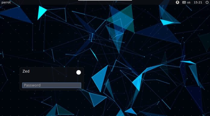 Things to do with a fresh ParrotOS 4.10 installation parrotos login screen